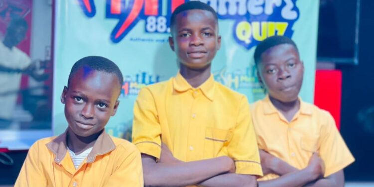 Tetrem D/A Primary B School Shines in the 2023 Fish FM MMOFRA MMERE Primary Quiz Competition