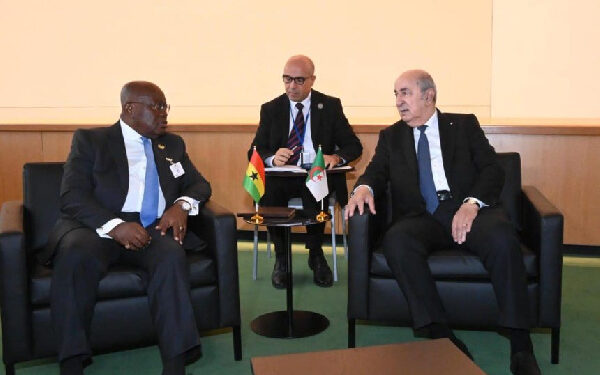 Ghana’s Akufo-Addo meets Tebboune at UN as they discuss planned visit to Algeria
