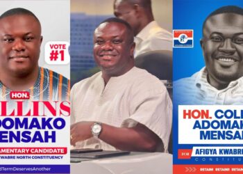 67% win for Hon. Collins Adomako Mensah in the Afigya Kwabre North Constituency – Nana Poku Writes