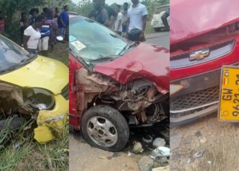 Gory Accident Claims Life of 28-Year-Old Taxi Driver At Offinso