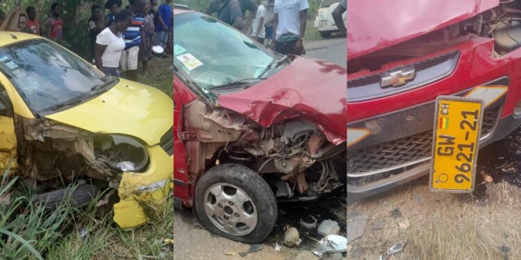 Gory Accident Claims Life of 28-Year-Old Taxi Driver At Offinso