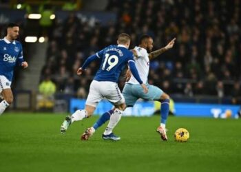 Watch: Jordan Ayew Impresses New Palace Boss With Stunning Goal Against Everton