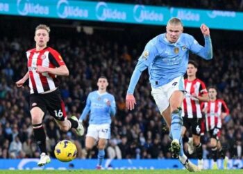 Brentford Undone By Haaland As Man City Go Second