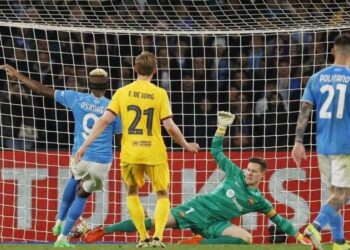 Osimhen Scores On Return As Napoli Hold Barcelona