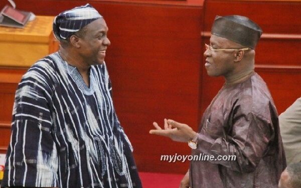 Kyei-Mensah-Bonsu Briefs Speaker On Changes To Majority Leadership, Says His Resignation Was Voluntary