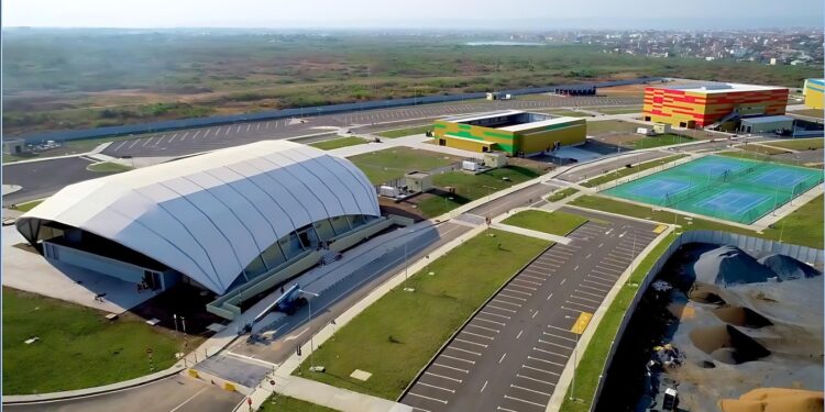 Photos: Akufo-Addo commissions Borteyman Sports Complex