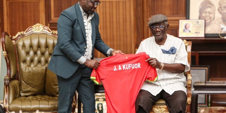 Kufuor backs Okraku amid pressure to revive Ghana football
