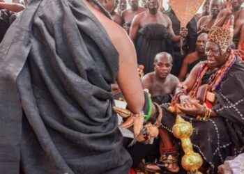 Photos: Otumfuo Receives Looted Royal Artefacts from US Museums