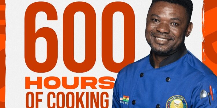 Cook-a-thon: Chef Ebenezer Smith Exceeds 600 Hours; Set To End On March 6