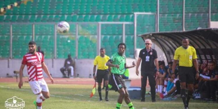 Dreams FC Secure Victory Over Club Africain To Climb Up In Confederation Cup
