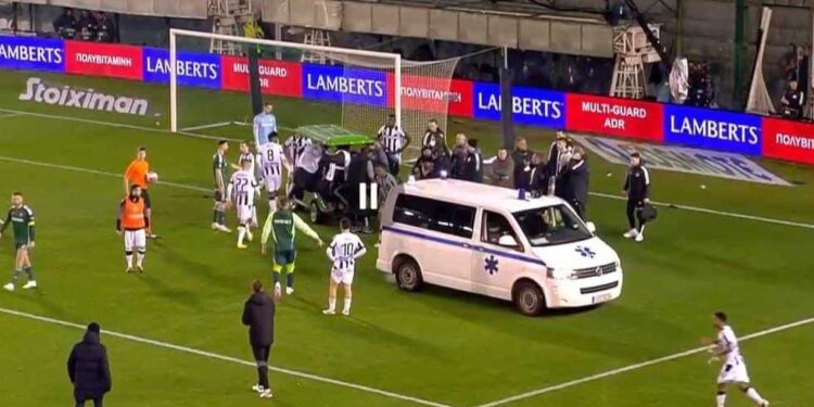 Baba Rahman Stable After Horrific Head Injury In Greek Cup Match