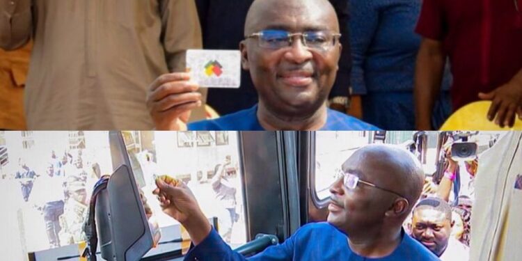 Dr. Bawumia Launches Tap And Go As Public Transport Sector Becomes The Latest Addition To Digital Ghana Drive