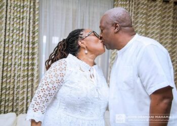 Thank You For Being The Most Amazing Wife – Mahama Celebrates Lordina On Her Birthday
