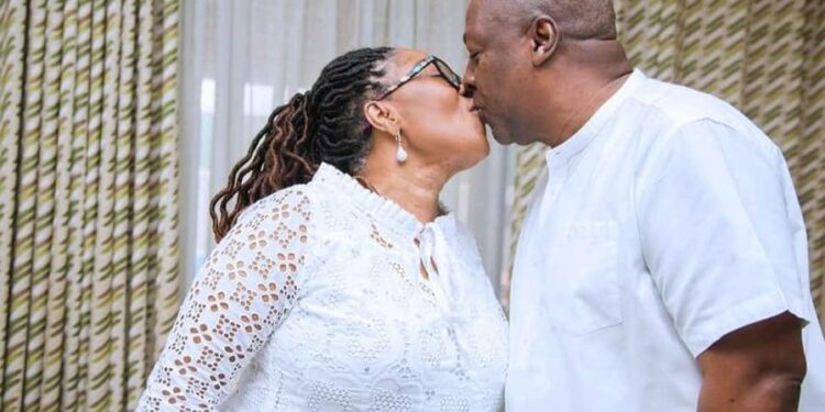 Thank You For Being The Most Amazing Wife – Mahama Celebrates Lordina On Her Birthday