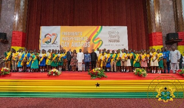 Ghana@67: 46 BECE Graduates Receive President’s Independence Day Awards