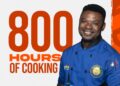Chef Smith Ends GWR Cooking Marathon With 820 Hours