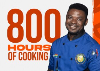 Chef Smith Ends GWR Cooking Marathon With 820 Hours