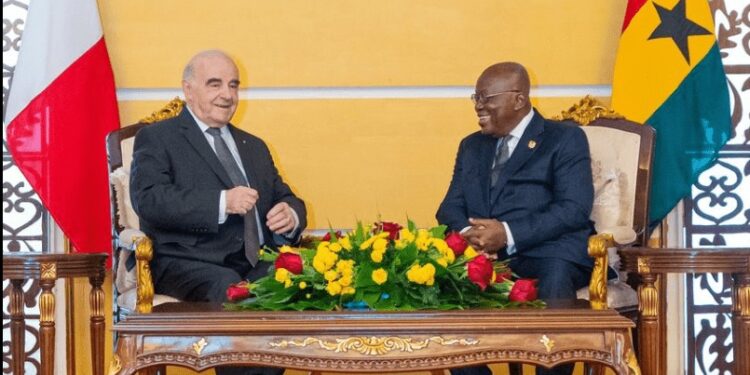 Akufo-Addo Discusses Improvement In Trade Volumes With President Of Malta
