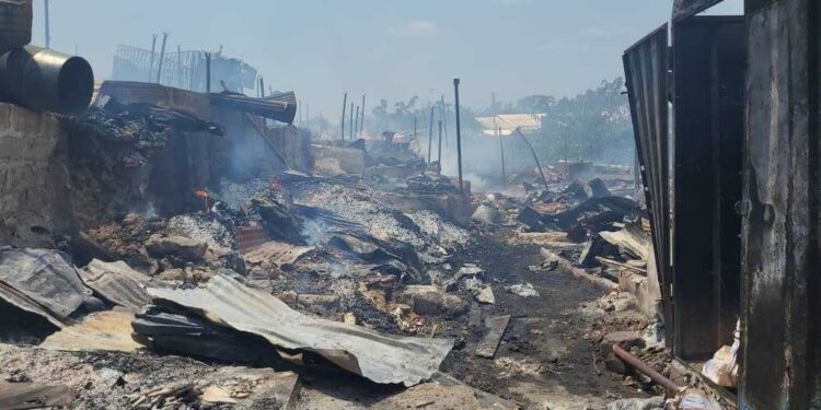 Racecourse Market Fire: 5 Arrested For Attacking Fire Officers