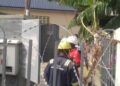 ECG officials inspect transformers after 8 pylons were vandalized