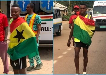 GWR: Seidu Rafiwu completes 4-day walk-a-thon from Techiman to Accra