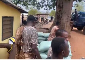 Soldiers and Prison Officers in Bawku reportedly engage in a brawl