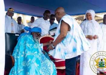 Akufo-Addo marks his last Eid Ul-Fitr celebration as president, touts his works in Zongo communities