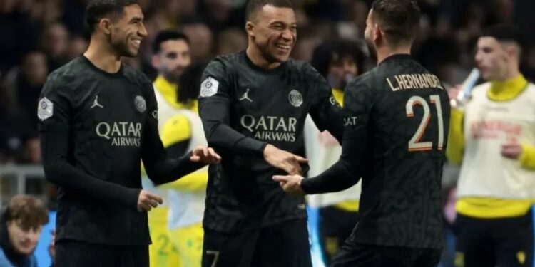 Kylian Mbappe wins 7th Ligue 1 title as PSG defend trophy