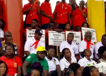 ECG workers walk out during Ashanti Regional Minister’s May Day address
