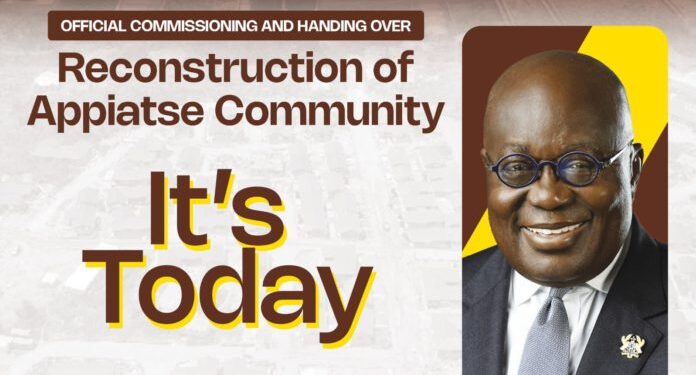 Akufo-Addo to commission 120 housing units at Appiatse