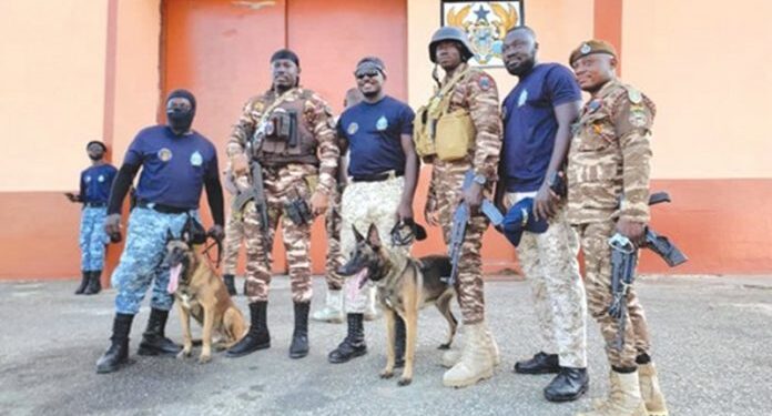 NACOC storms Nsawam Prison in search of drugs