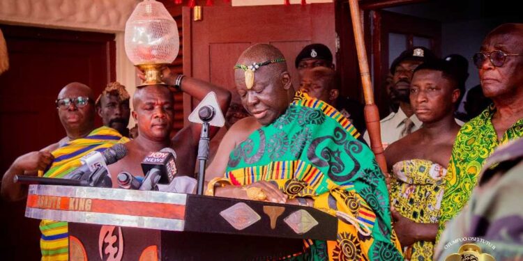 Looted Asante royal artefacts on display for public viewing at Manhyia Museum