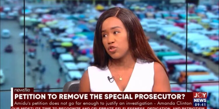 Amidu’s petition against Special Prosecutor not strong enough to justify an impeachment – Amanda Clinton