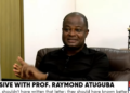 We must change phenomenon of moneyed elections – Raymond Atuguba