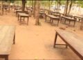Lassia Tuolu students turn tree shade as makeshift dining space following fire outbreak
