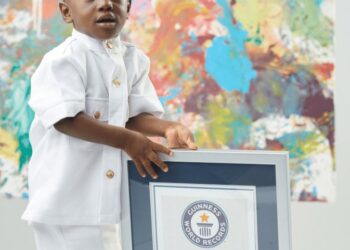 Ace-Liam receives certificate from Guinness World Records for Youngest Male Artist