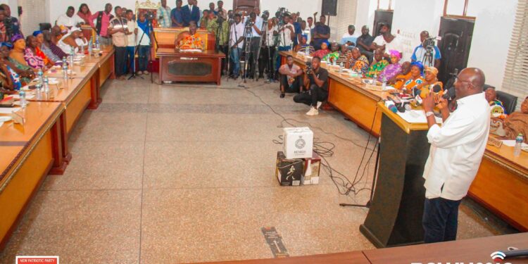 I welcome the concerns, encouragement and insightful suggestions – Bawumia after Day 1 of A/R tour