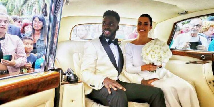 Inaki Williams marries longtime girlfriend Patricia Morales in Bilbao