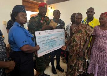 GRA donates GHC100k to victims of Ngyiresia premix fuel explosion 