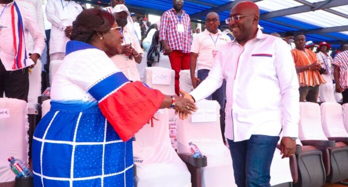 Traders at Ejisu Market Urge Dr. Bawumia to Choose Maame Frema Opare as Running Mate