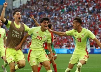 Spain secure Olympic Football final spot with comeback win over Morocco
