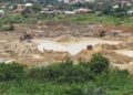 Galamsey activities along Konongo-Accra highway halted by local authorities.