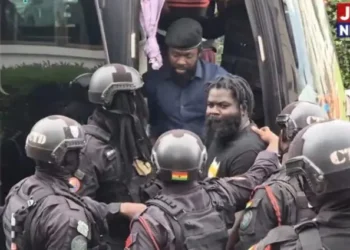 More arrested Democracy Hub protestors appear in court.