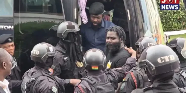 More arrested Democracy Hub protestors appear in court.
