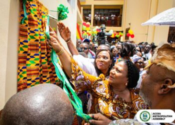 First Lady commissions redeveloped 118-year-old Independence Avenue Cluster of Schools.