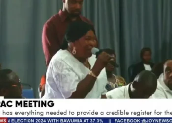 IPAC meeting: Akua Donkor goes off on NDC for ‘worrying’ EC over ‘flawless’ voters’ register.