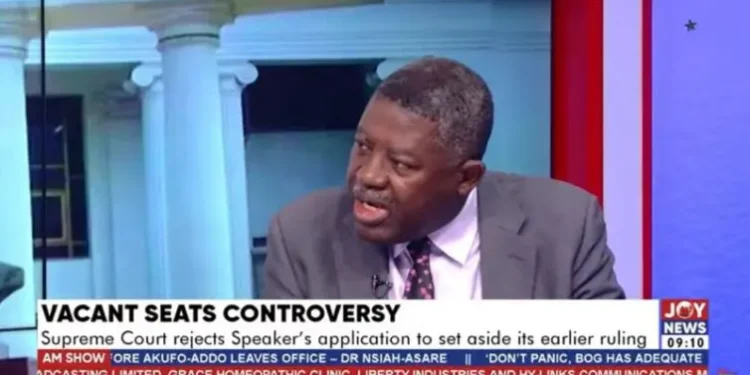 There is so much inconsistency in parliament’s vacant seats case – Kweku Paintsil.