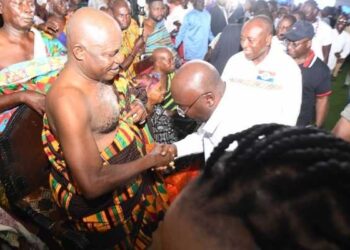 Chief of Ejura applauds Bawumia for his support towards development of the area