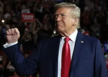 Trump claims victory after Fox News projects he has won US presidency.