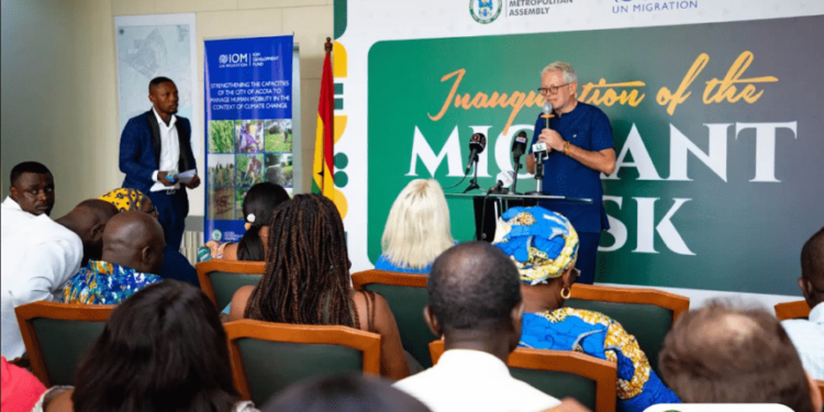 AMA, IOM open new migrants office in Accra